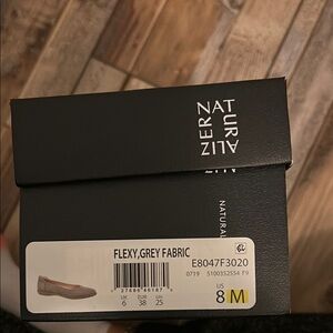 Naturalizer Flexy Grey Flats